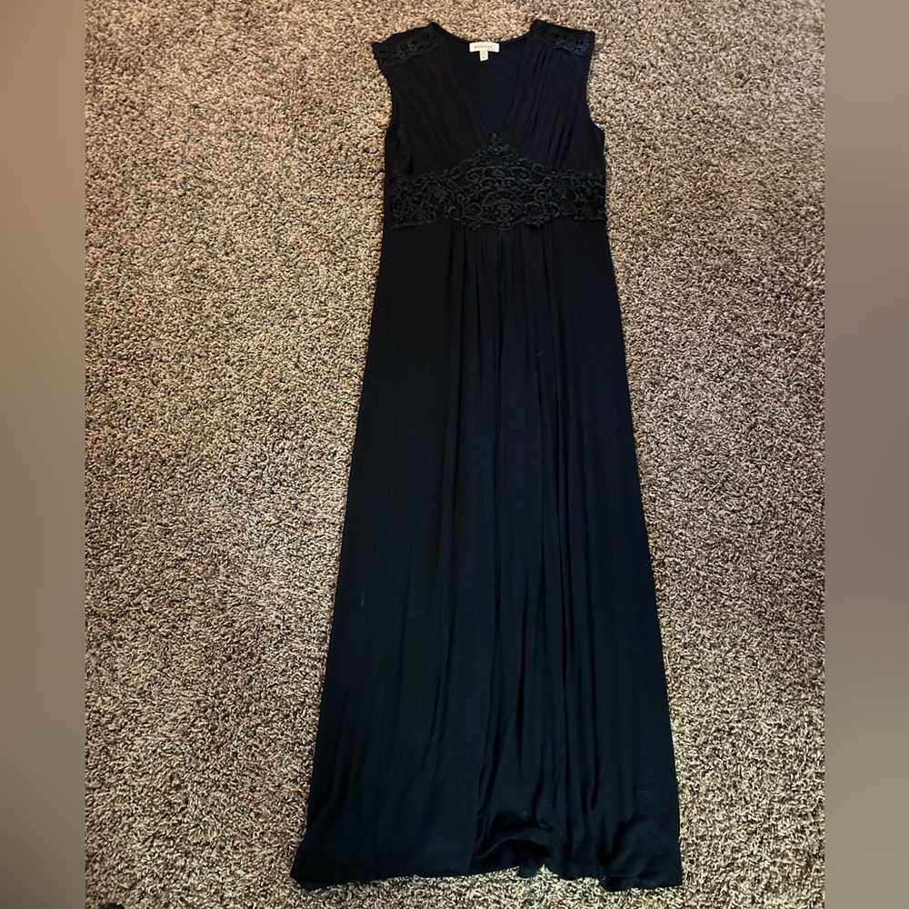 Sexy Black Maxi Dress